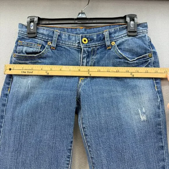 Ralph Lauren Polo Jean Co. Women's 4/27 Blue Stretch Whitney Jean  Flare - Picture 10 of 13